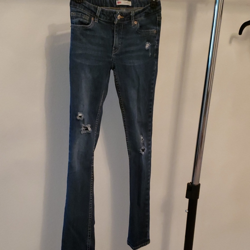 Girls 711 Levis
